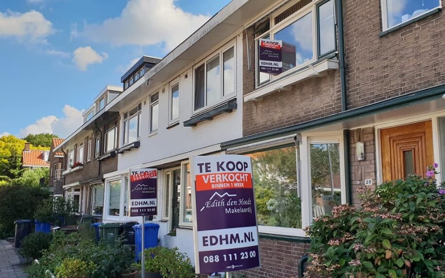 In de verkoop